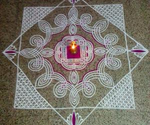Aadi 2 nd Sevvai kolam