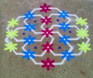 Ganesh Chathurthi rangoli