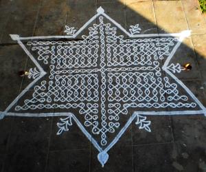 Rangoli: Margazhi day-25