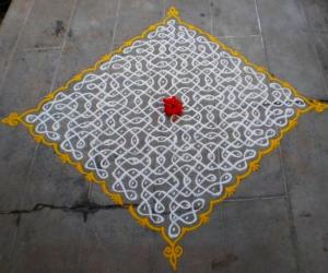 Thanksgiving kolam