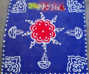 Holi spl rangoli
