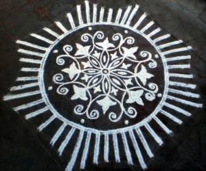 Freehand Rangoli
