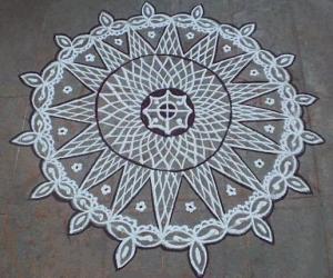 Aadi 1st velli(friday) kolam