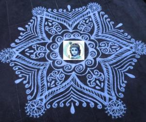 Rangoli: Krishna jayanthy spl kolam