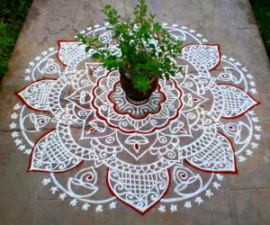 Varalakshmi puja spl kolam-2