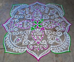 Friday kolam