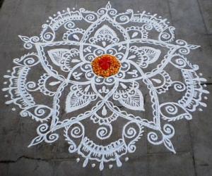 Purattaasi maadhappirappu kolam