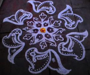 Freehand Rangoli