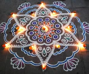 Thirukarthigai spl kolam-3