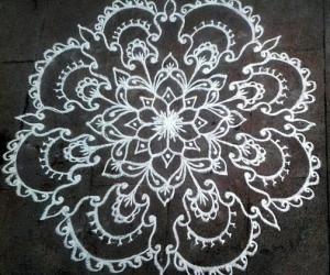 Rangoli: Diwali kolam-1