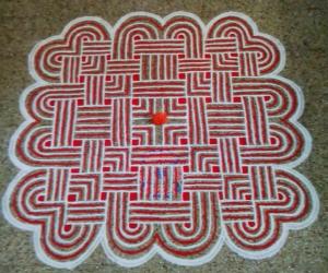 Rangoli: Navratri 2014-day 6
