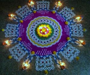 Happy Diwali Rangoli