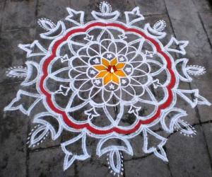 Freehand Kolam
