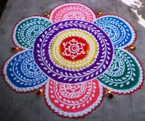 DIWALI RANGOLI CONTEST-2011