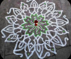 Freehand Kolam