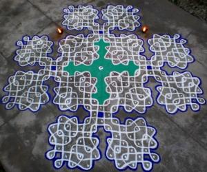Rangoli: Margazhi Day-7