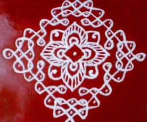 Rangoli: Dotted Kolam