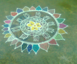 circle rangoli