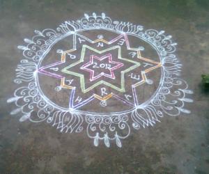 Rangoli: kolam