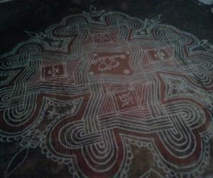 Sri Krishna Janmashtami Kolam