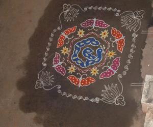 Rangoli: Markazhi kolam