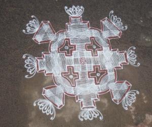 Rangoli: Padi Kolam