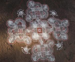 Rangoli: Padi kolam