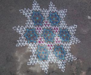 Rangoli: Margazhi kolam