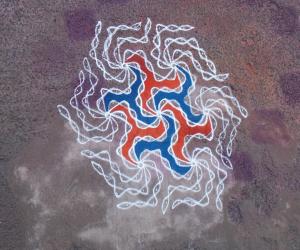 Rangoli: Margazhi Kolam