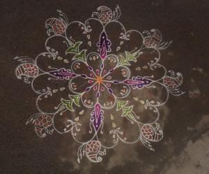 Rangoli: Best Wishes Uma :)