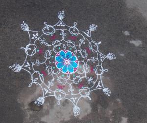 Rangoli: Happy Birthday Subha :)