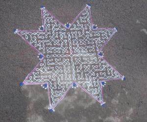 Rangoli: sikku kolam