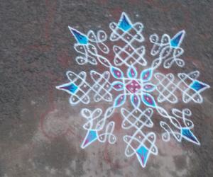Rangoli: sikku kolam