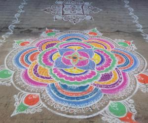 Rangoli: 2013 Pongal rangolis
