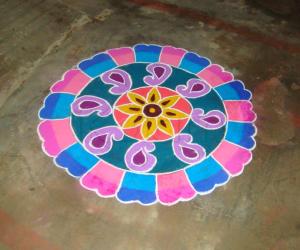 Rangoli: Pongal Day2