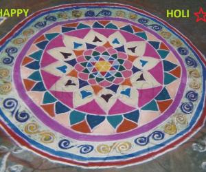 HOLI RANGOLI