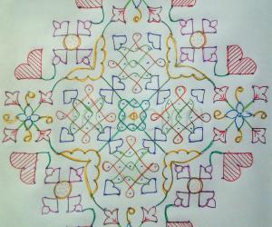 Rangoli: MARGAZHI DAY4