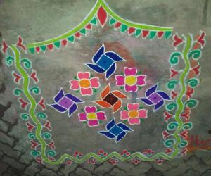 Rangoli: Pongal Day2 2016