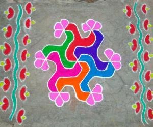 Rangoli: Pongal Day2A 2016