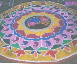 Rangoli: WOMEN'S DAY WISHES