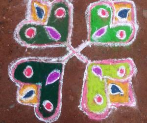 Rangoli: KIRITHI'S BOGI KOLAM