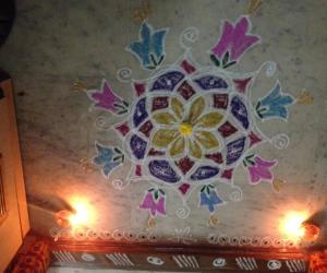 Rangoli: Free hand