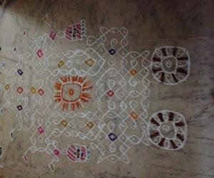 Rangoli: Ratha sapthami