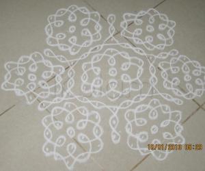 Rangoli: Margazhi Kolam
