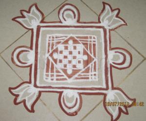 Rangoli: Mandana rangoli