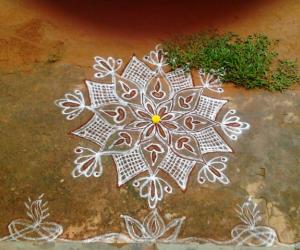 Free Hand Kolam