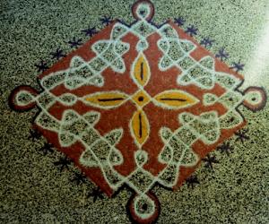 Rangoli: Sikku kolam