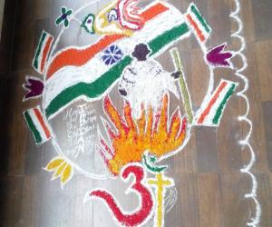 Rangoli: Independence Day Rangoli