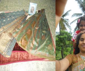 MY DIWALI SAREE