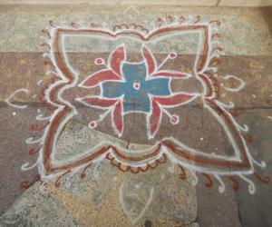 dotted kolam 58